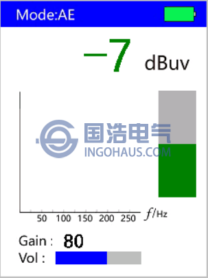 超声波检测模式