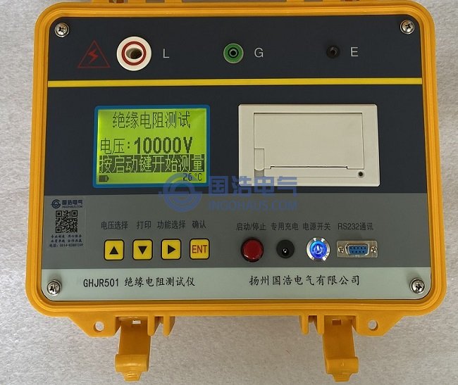 GHJR501绝缘电阻测试仪